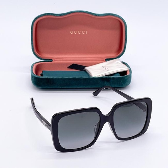 New🔥🔥 - GUCCI Grey Gradient Square Ladies Sunglasses
GG0728SA 001 57 - Picture 5 of 16